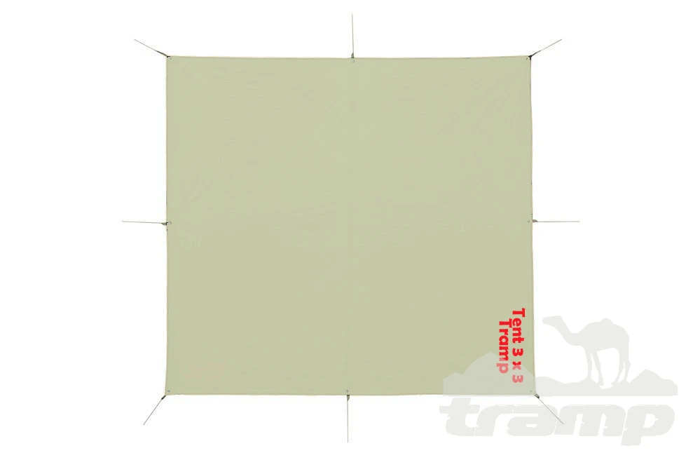Шатрово-тентовая продукция Тент TRAMP 3x3 м Полиэстер, TRT-100.04-sand