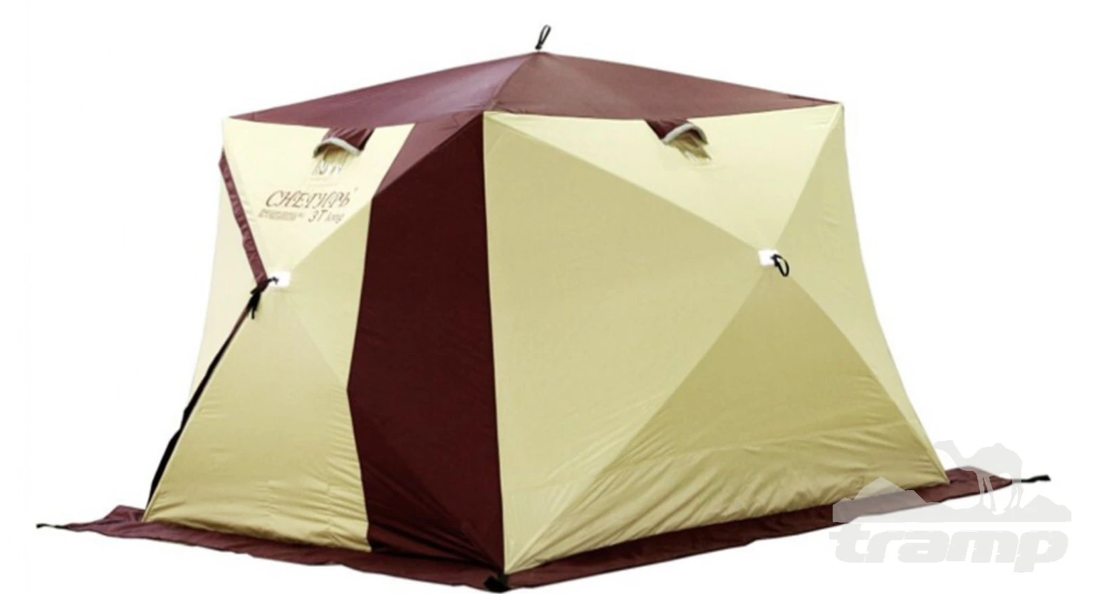 Палатки Зимняя палатка Снегирь 3Т (Термо) Long (260х200/190 см)