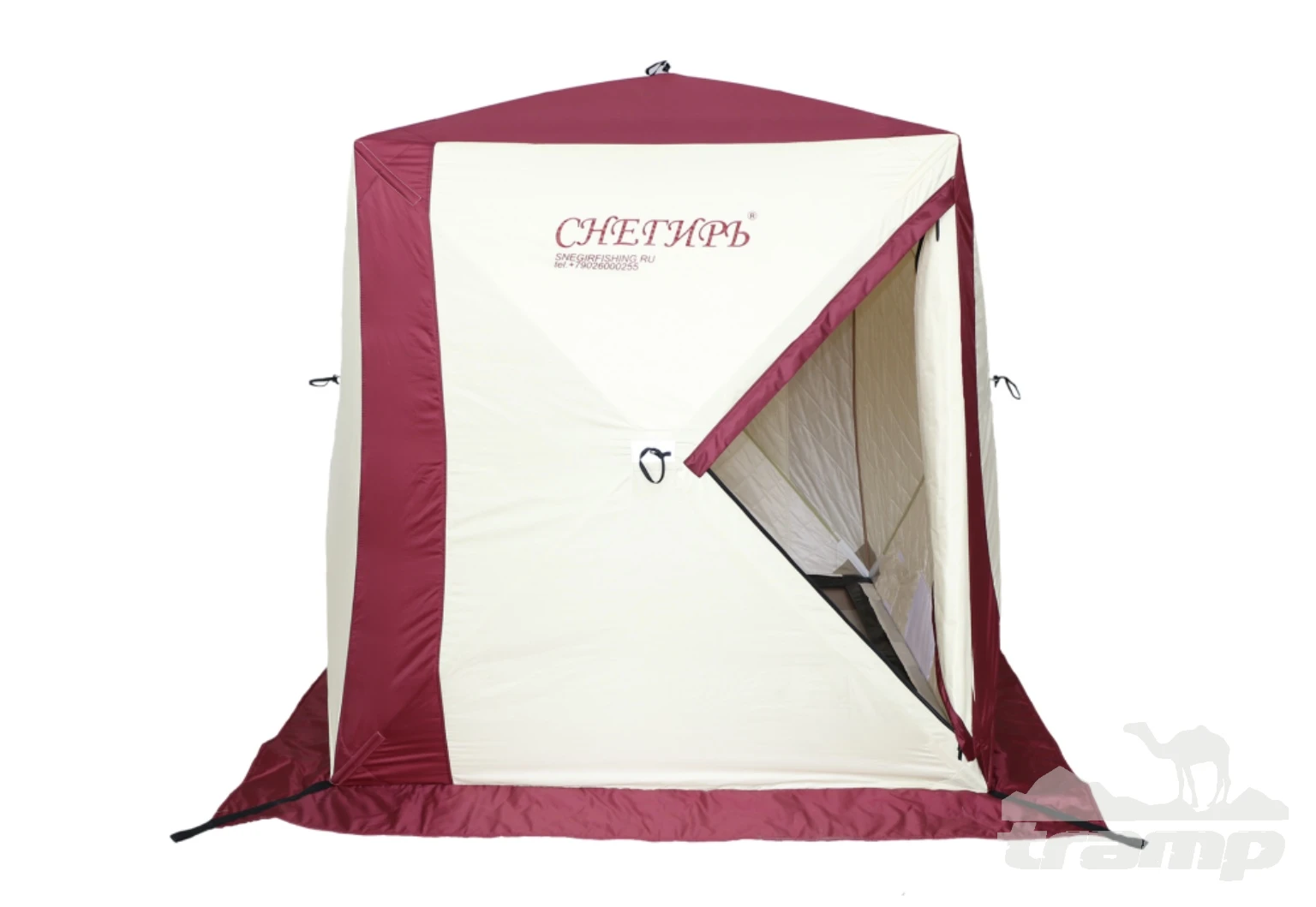 Палатки Зимняя палатка Снегирь 2Т (Термо) (170х170/180 см)