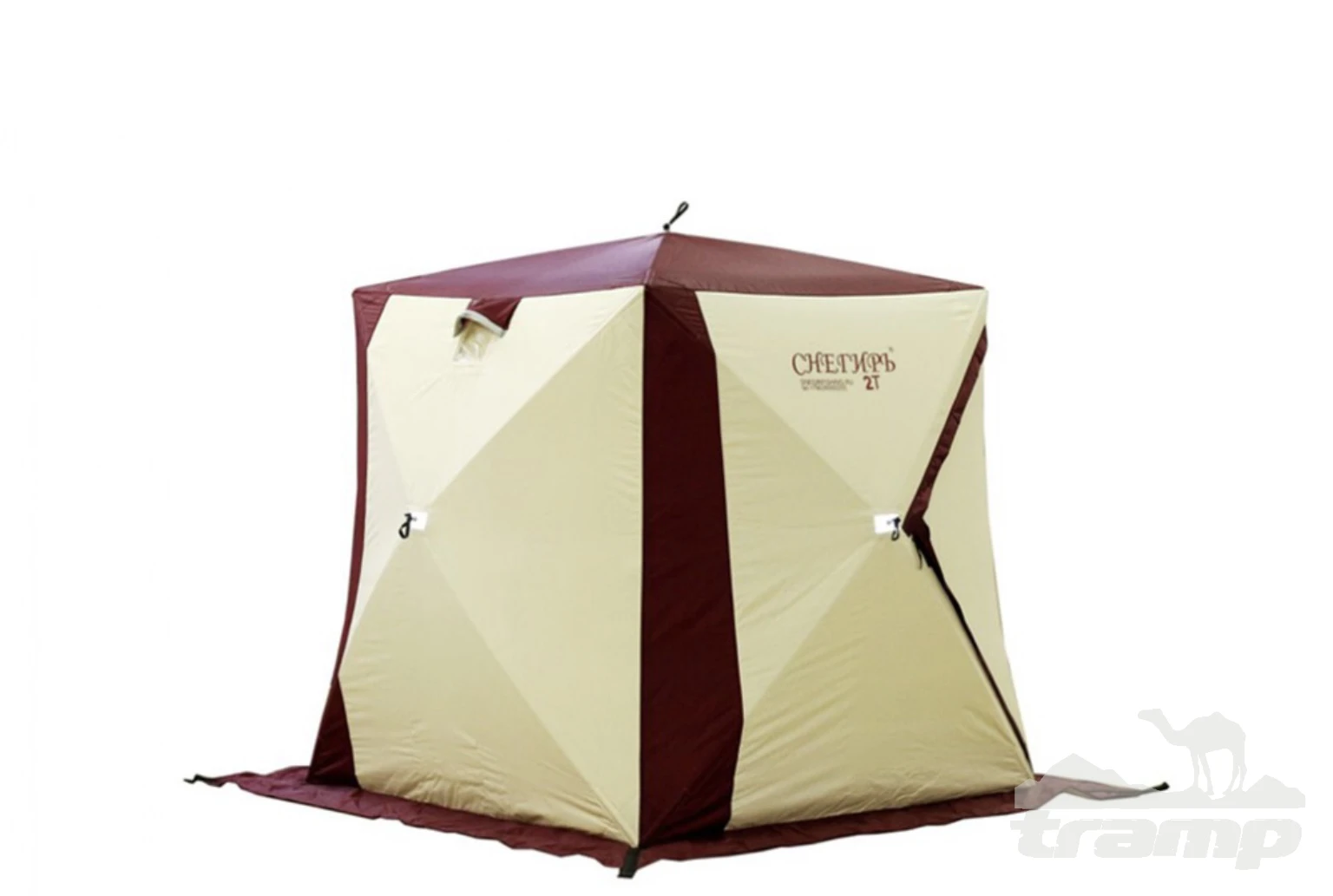 Палатки Зимняя палатка Снегирь 2Т (Термо) (170х170/180 см)