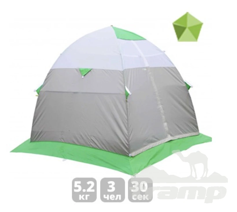 Палатки Зимняя палатка Лотос 3 (270х255/180 см)