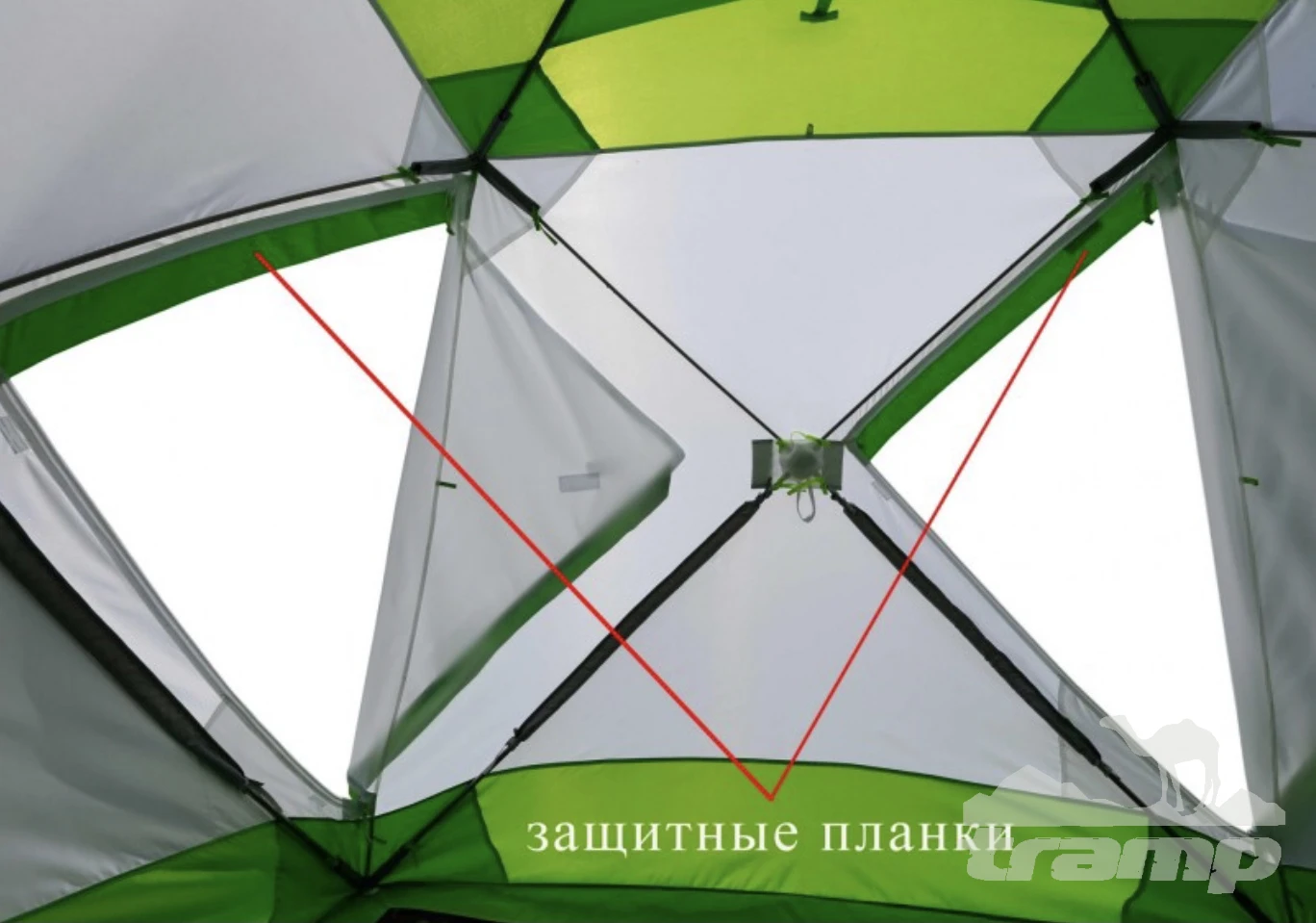 Палатки Зимняя палатка Лотос Куб 4 Компакт (260х210/190 см)