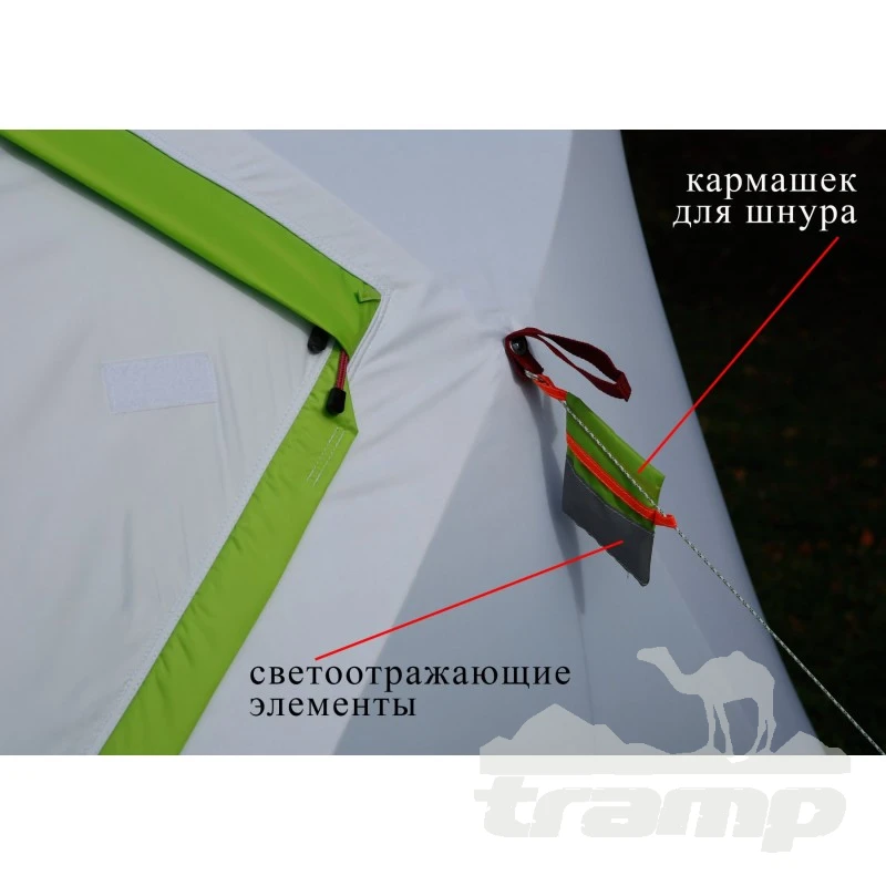 Палатки Зимняя палатка Лотос Куб 3 Компакт Термо (210х210/180 см)