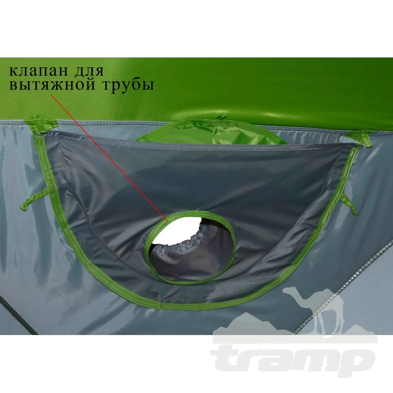 Палатки Зимняя палатка Лотос Куб 3 Компакт Термо (210х210/180 см)