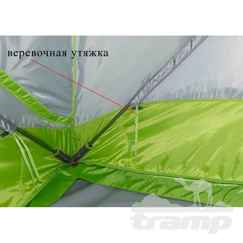 Палатки Зимняя палатка Лотос Куб 3 Компакт Термо (210х210/180 см)