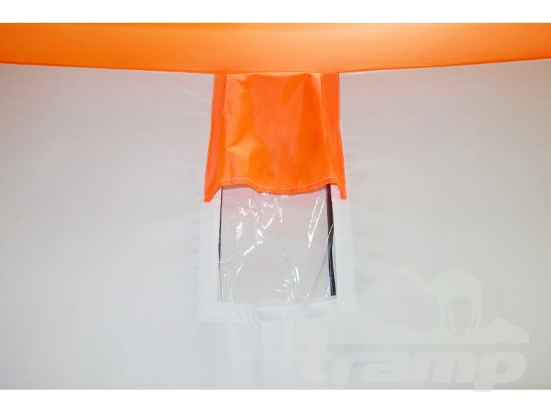 Палатки Зимняя палатка Призма Премиум STRONG (2-сл) 225*215 (бело-оранжевый)