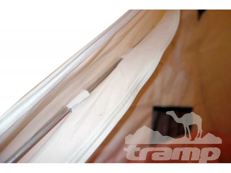 Палатки Зимняя палатка Призма Премиум STRONG (2-сл) 225*215 (бело-оранжевый)