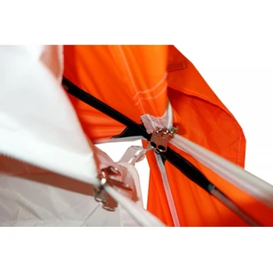 Зимняя палатка Призма Премиум STRONG (2-сл) 225*215 (бело-оранжевый)