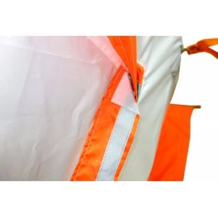 Зимняя палатка Призма Премиум STRONG (2-сл) 225*215 (бело-оранжевый)