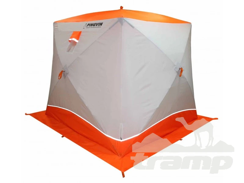 Палатки Зимняя палатка Призма BRAND NEW (2-сл) 200*185 (бело-орананжевый)