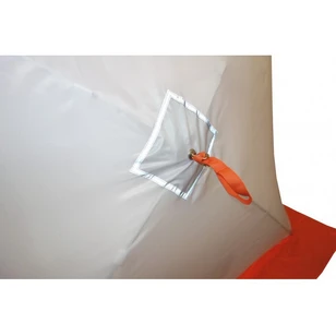 Зимняя палатка Призма BRAND NEW (2-сл) 200*185 (бело-орананжевый)