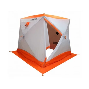 Зимняя палатка Призма BRAND NEW (2-сл) 200*185 (бело-орананжевый)