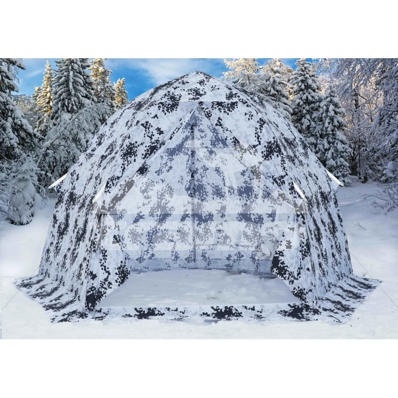Палатки Зимняя палатка Лотос 3 КМФ (270х255/180 см)