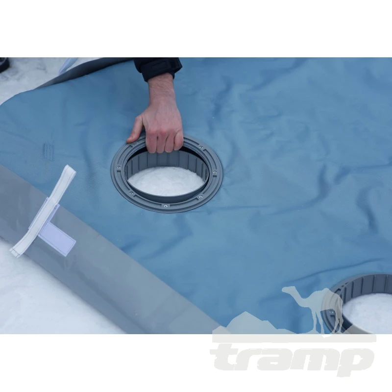 Комплектующие для палаток Дно гидро-термоизоляционное Лотос Куб 4 (260х210) с фланцами