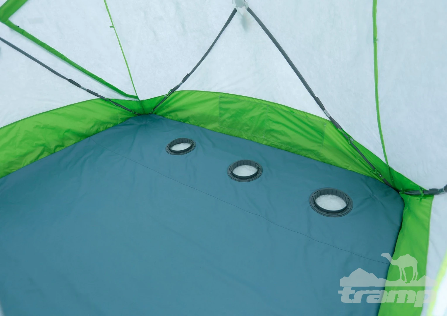 Комплектующие для палаток Дно гидро-термоизоляционное Лотос Куб 3 (210х210) с фланцами