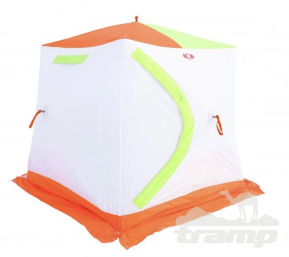 Палатки Зимняя палатка Медведь Куб 2 Люкс (1.8*1.8/1.8m) утеплённая (3-сл)