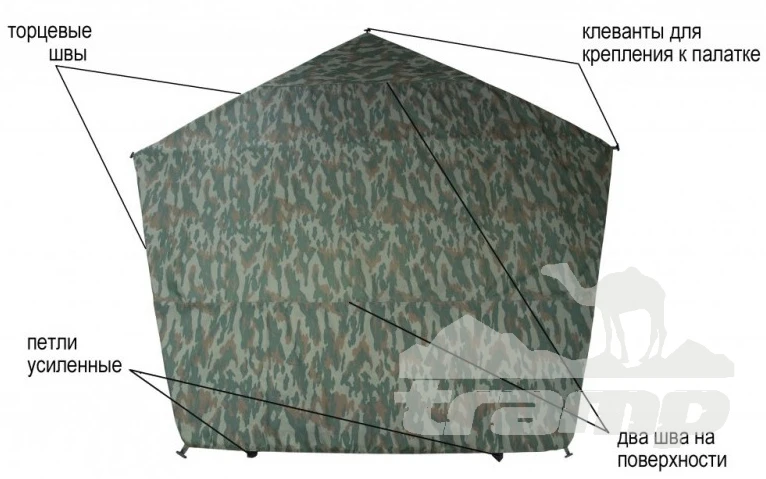 Комплектующие для палаток Пол утепленный Лотос 5 ПУ4000
