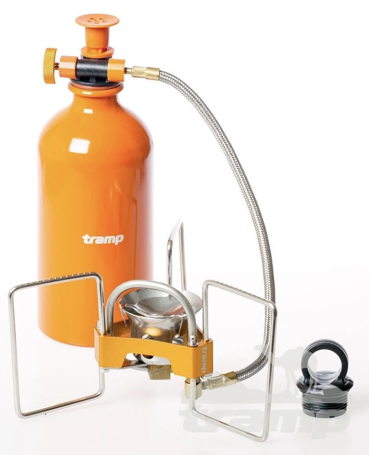 Газовое оборудование Горелка туристическая складная со шлангом бензиновая - Tramp