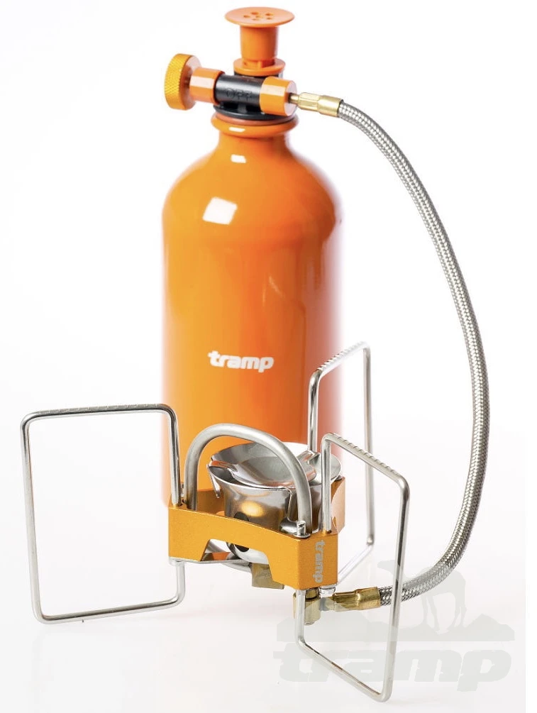 Газовое оборудование Горелка туристическая складная со шлангом бензиновая - Tramp