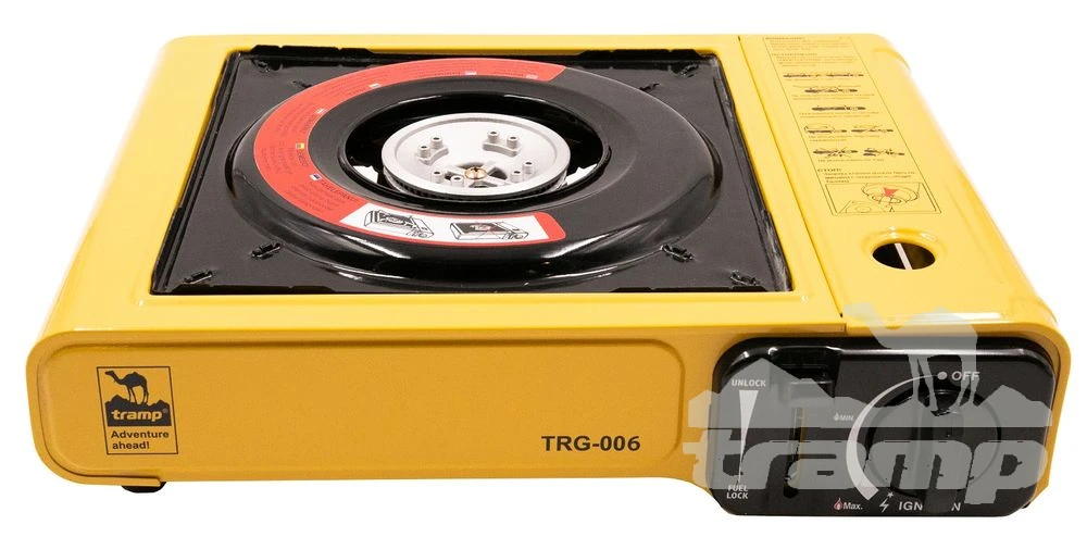 Газовое оборудование Плита туристическая газовая Tramp TRG-006 (с переходником)