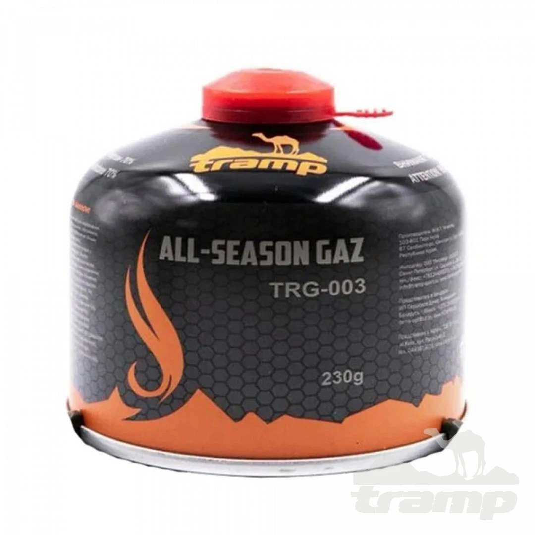 Газовое оборудование Резьбовой газовый баллон Tramp TRG-003 (230гр)