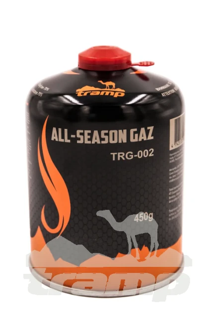 Газовое оборудование Резьбовой газовый баллон Tramp TRG-002 (450гр)