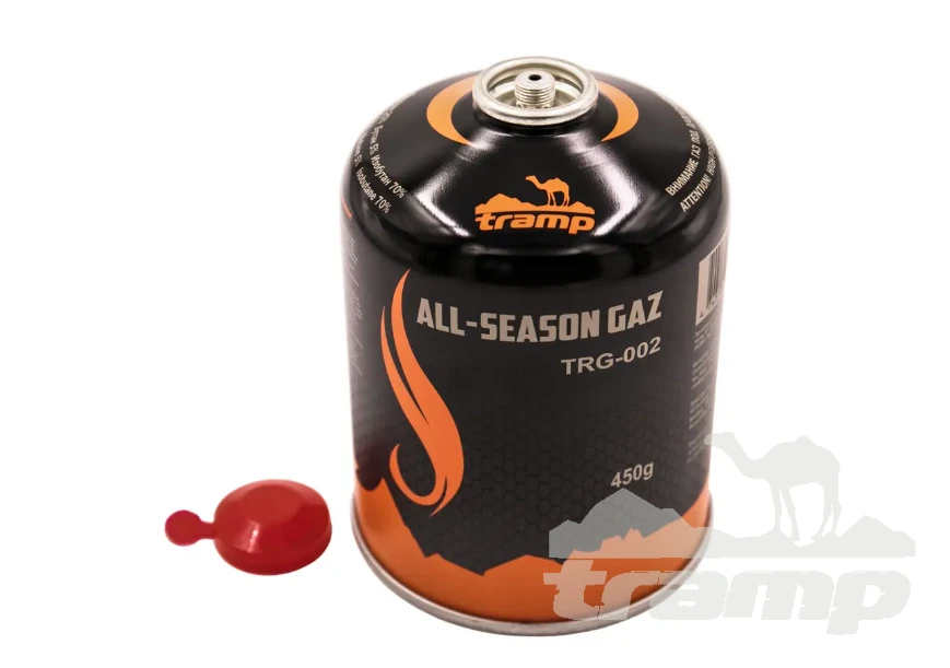 Газовое оборудование Резьбовой газовый баллон Tramp TRG-002 (450гр)