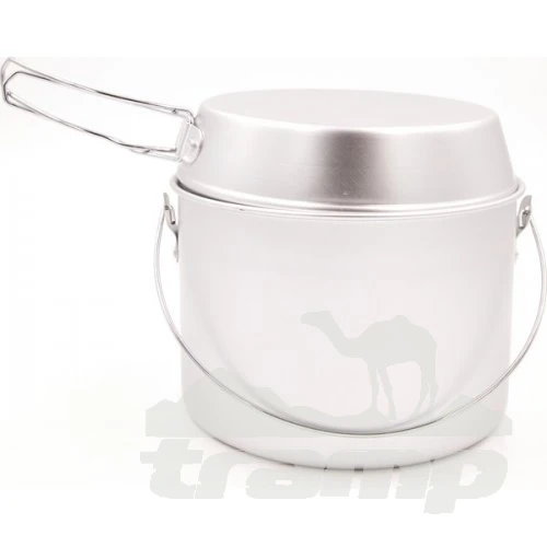 Походная посуда Набор посуды туристической Tramp из алюминия TRС-002