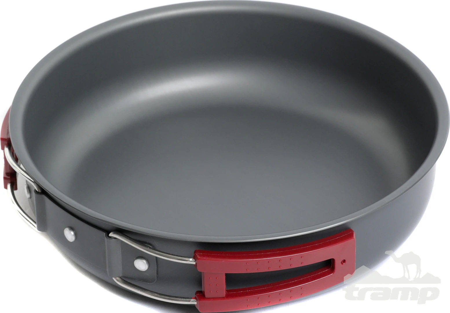 Походная посуда Набор посуды туристической Tramp на 4-5 персон из анодированного алюминия TRC-026