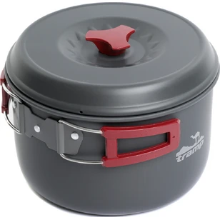 Набор посуды туристической Tramp на 4-5 персон из анодированного алюминия TRC-026