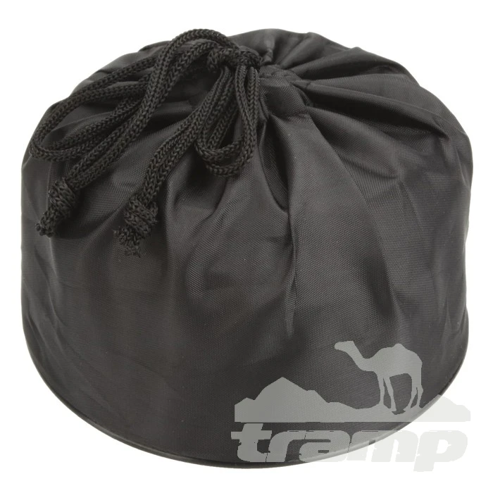 Походная посуда Набор посуды туристической Tramp на 1-2 персоны из анодированного алюминия TRC-025