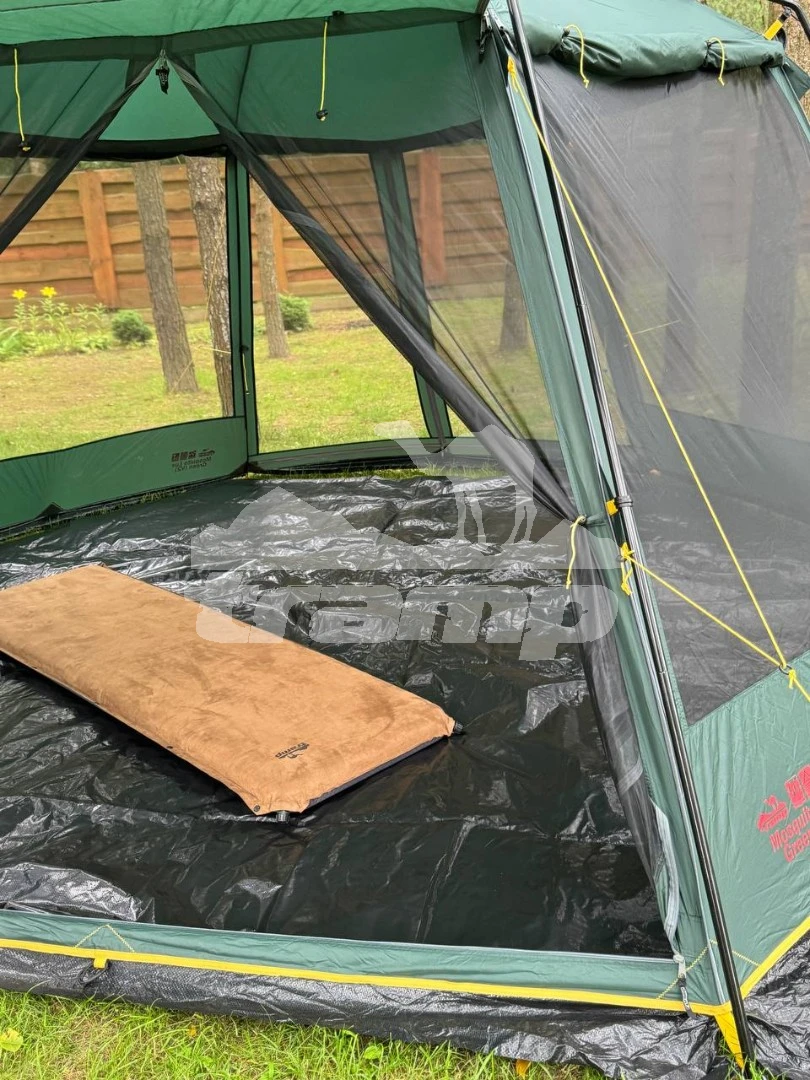 Шатрово-тентовая продукция Палатка-Шатер TRAMP Mosquito LUX Green 4.3х3.7х2.25 м (V2)