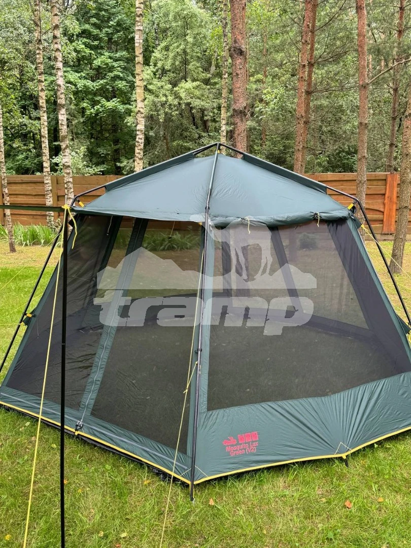 Шатрово-тентовая продукция Палатка-Шатер TRAMP Mosquito LUX Green 4.3х3.7х2.25 м (V2)