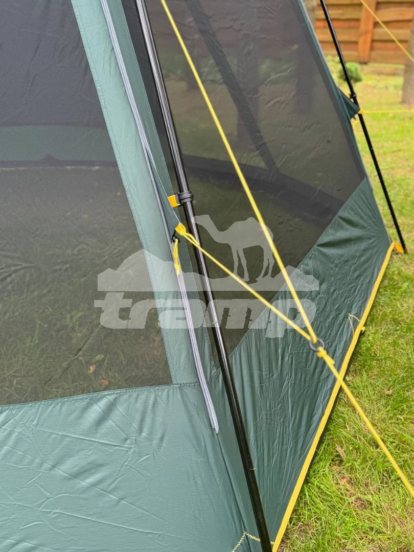Шатрово-тентовая продукция Палатка-Шатер TRAMP Mosquito LUX Green 4.3х3.7х2.25 м (V2)
