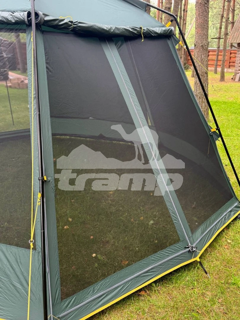Шатрово-тентовая продукция Палатка-Шатер TRAMP Mosquito LUX Green 4.3х3.7х2.25 м (V2)