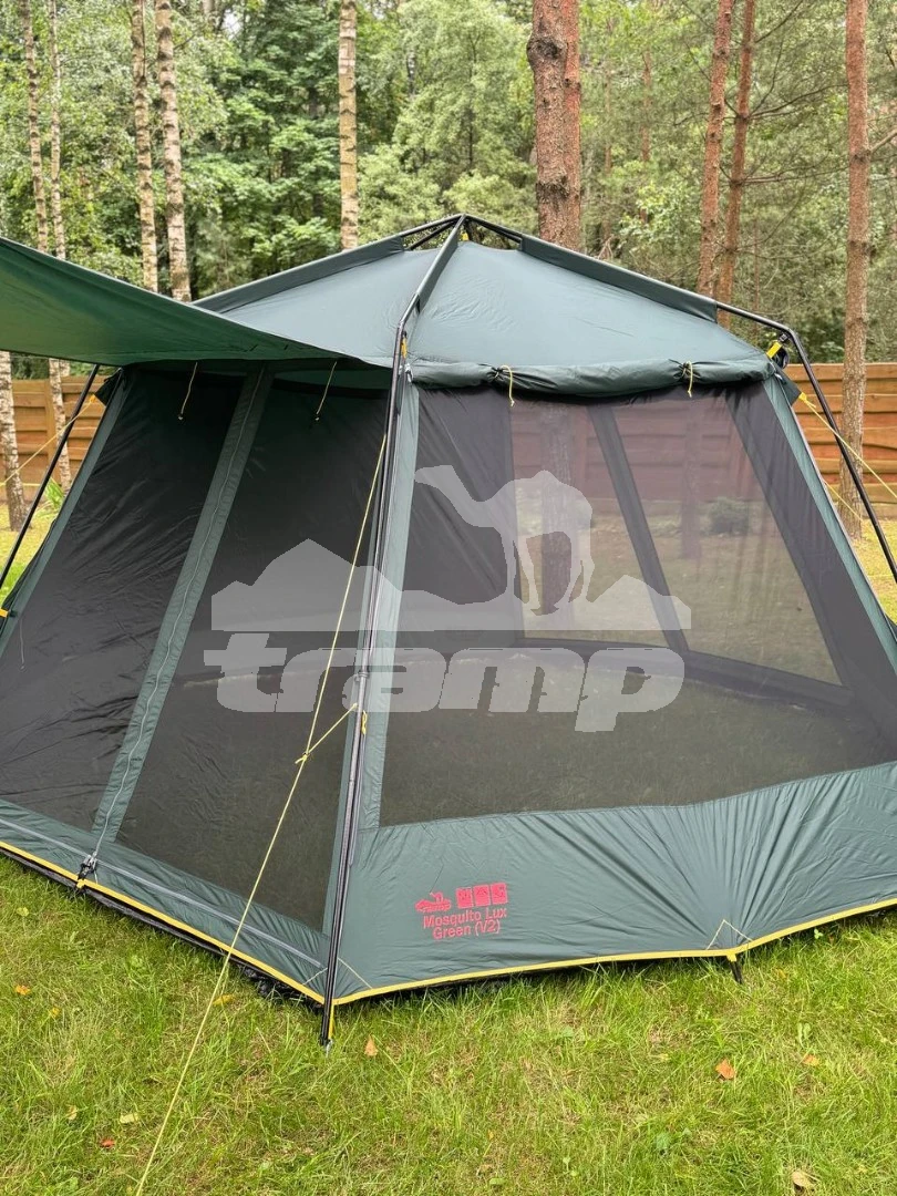 Шатрово-тентовая продукция Палатка-Шатер TRAMP Mosquito LUX Green 4.3х3.7х2.25 м (V2)
