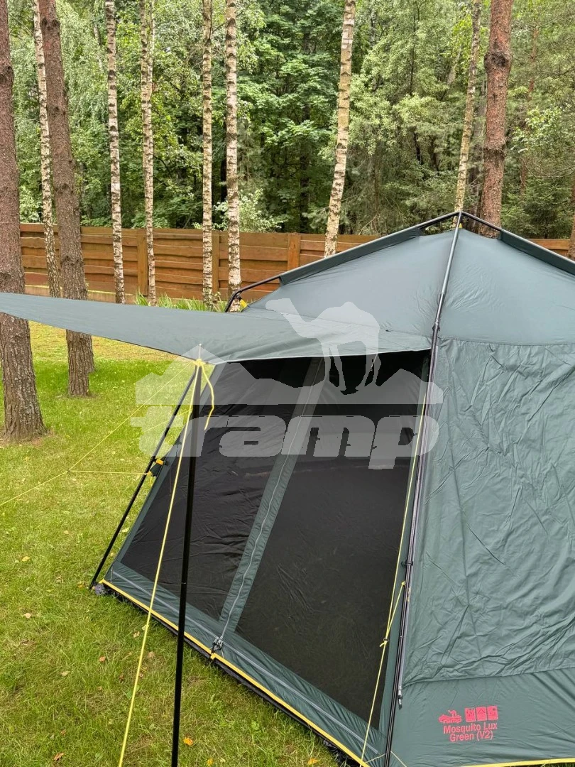Шатрово-тентовая продукция Палатка-Шатер TRAMP Mosquito LUX Green 4.3х3.7х2.25 м (V2)
