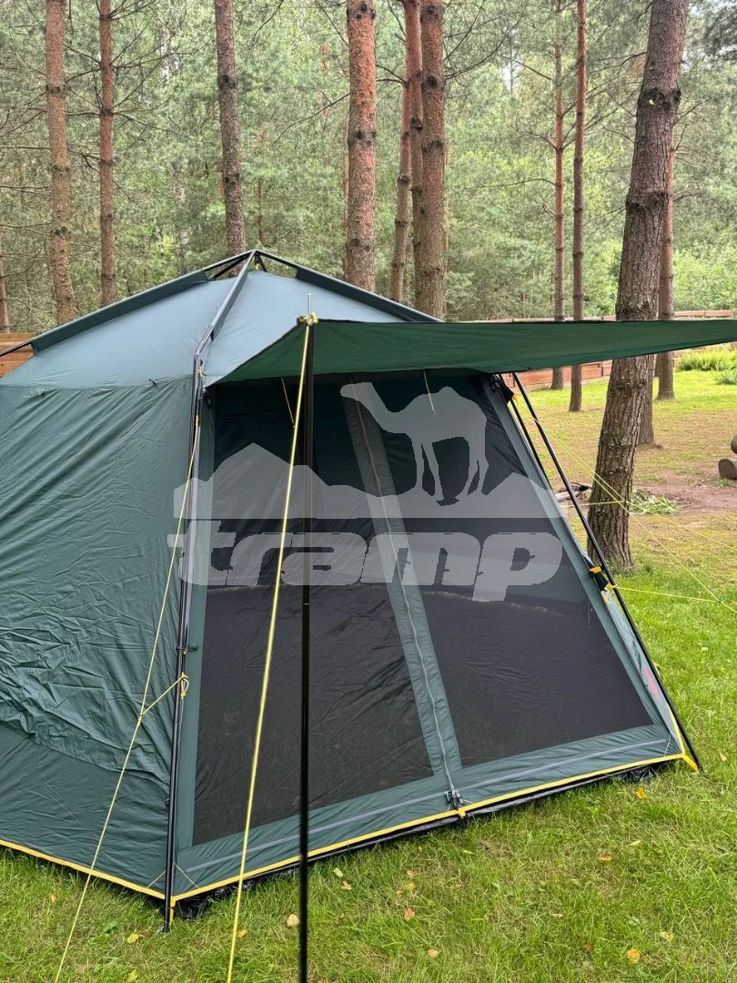 Шатрово-тентовая продукция Палатка-Шатер TRAMP Mosquito LUX Green 4.3х3.7х2.25 м (V2)