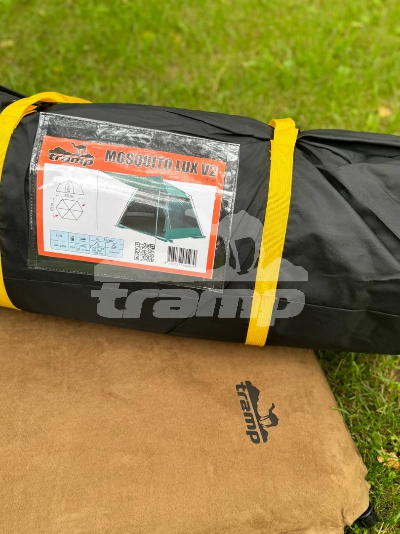 Шатрово-тентовая продукция Палатка-Шатер TRAMP Mosquito LUX Green 4.3х3.7х2.25 м (V2)