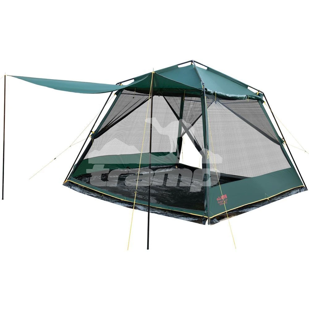 Шатрово-тентовая продукция Палатка-Шатер TRAMP Bungalow LUX Green 3х3х2.25 м (V2)