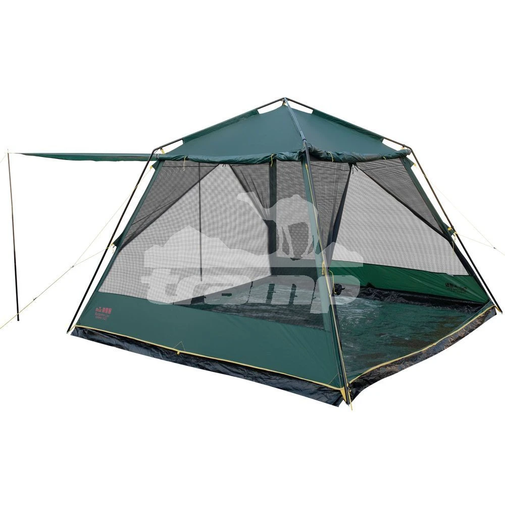 Шатрово-тентовая продукция Палатка-Шатер TRAMP Bungalow LUX Green 3х3х2.25 м (V2)