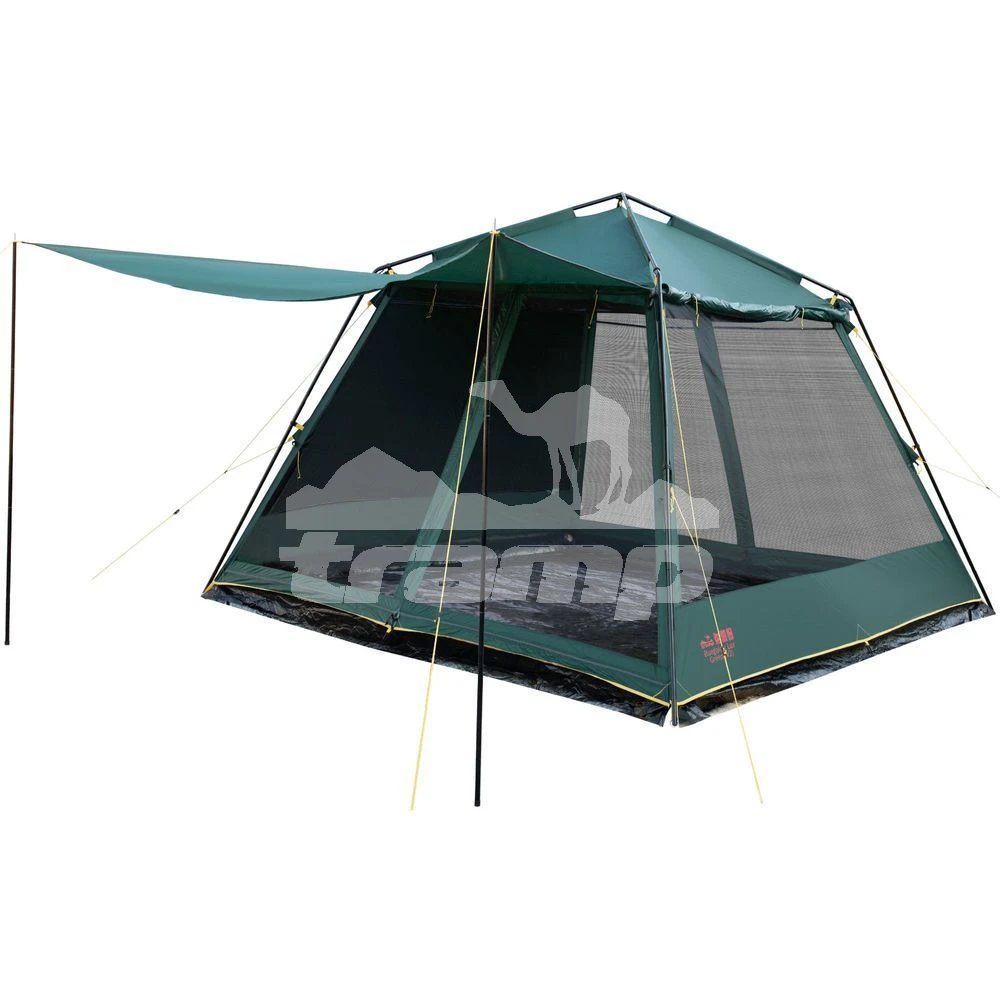 Шатрово-тентовая продукция Палатка-Шатер TRAMP Bungalow LUX Green 3х3х2.25 м (V2)
