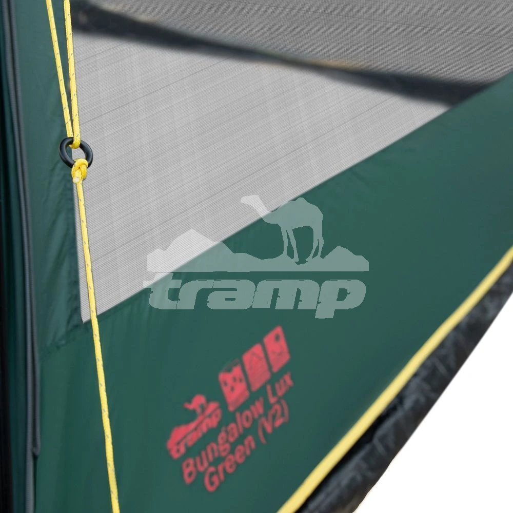 Шатрово-тентовая продукция Палатка-Шатер TRAMP Bungalow LUX Green 3х3х2.25 м (V2)