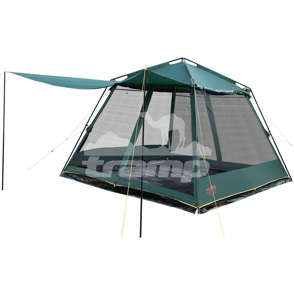 Шатрово-тентовая продукция Палатка-Шатер TRAMP Bungalow LUX Green 3х3х2.25 м (V2)