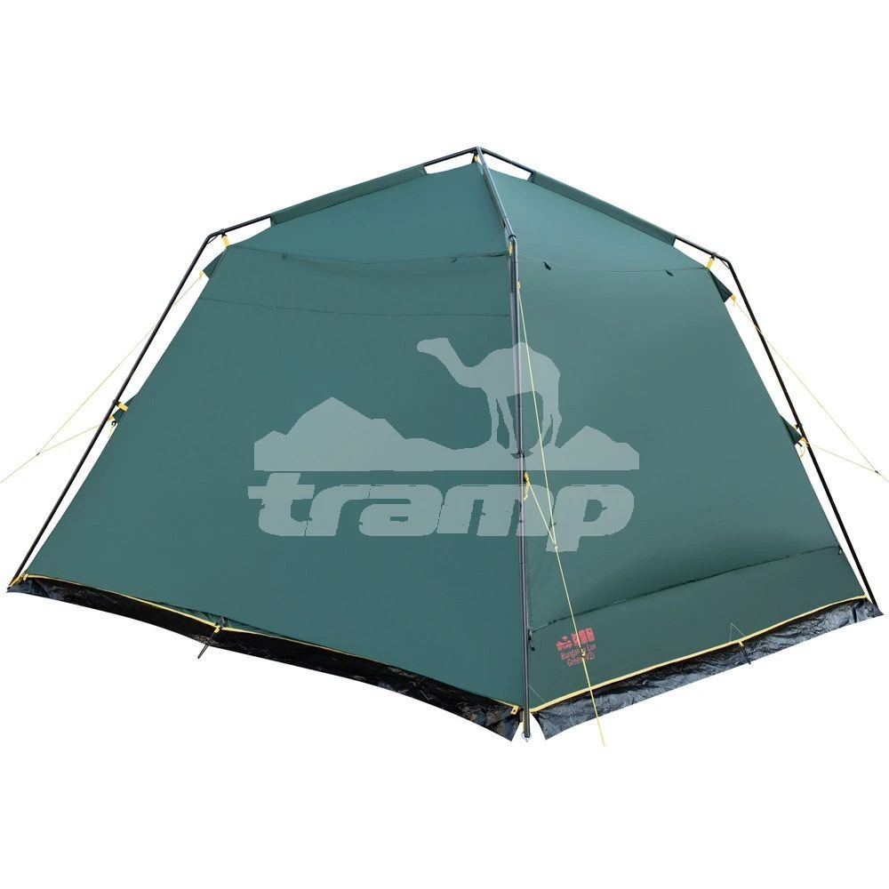 Шатрово-тентовая продукция Палатка-Шатер TRAMP Bungalow LUX Green 3х3х2.25 м (V2)