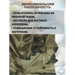 Тент TRAMP 4х6 м Полиэстер, TRT-102.04-green