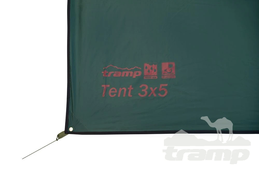 Шатрово-тентовая продукция Тент TRAMP 3х5 м Полиэстер TRT-101.04-green