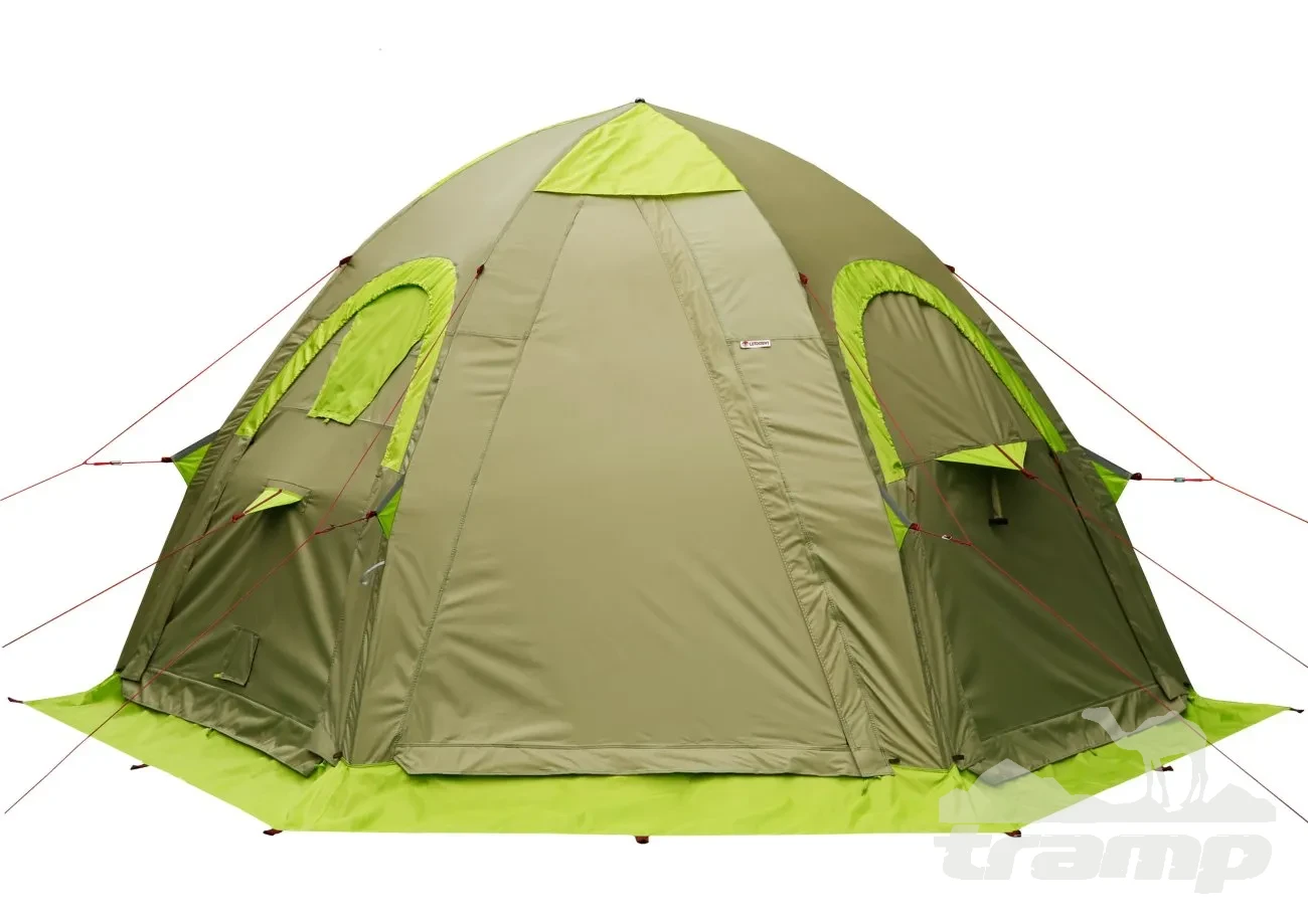 Палатки Всесезонная Универсальная палатка Лотос 5У Шторм (360х320/205 см)