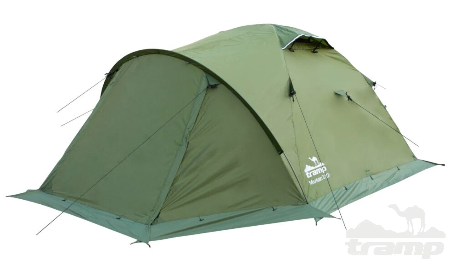 Палатки Палатка Экспедиционная Tramp Mountain 4 Green (V2)
